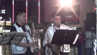 1040801廣場募款陳盛裕 張陳吉sax演奏:多情的男兒