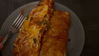 Hyvee Mealtime Beef Enchiladas review
