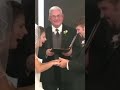 laughing bride groom