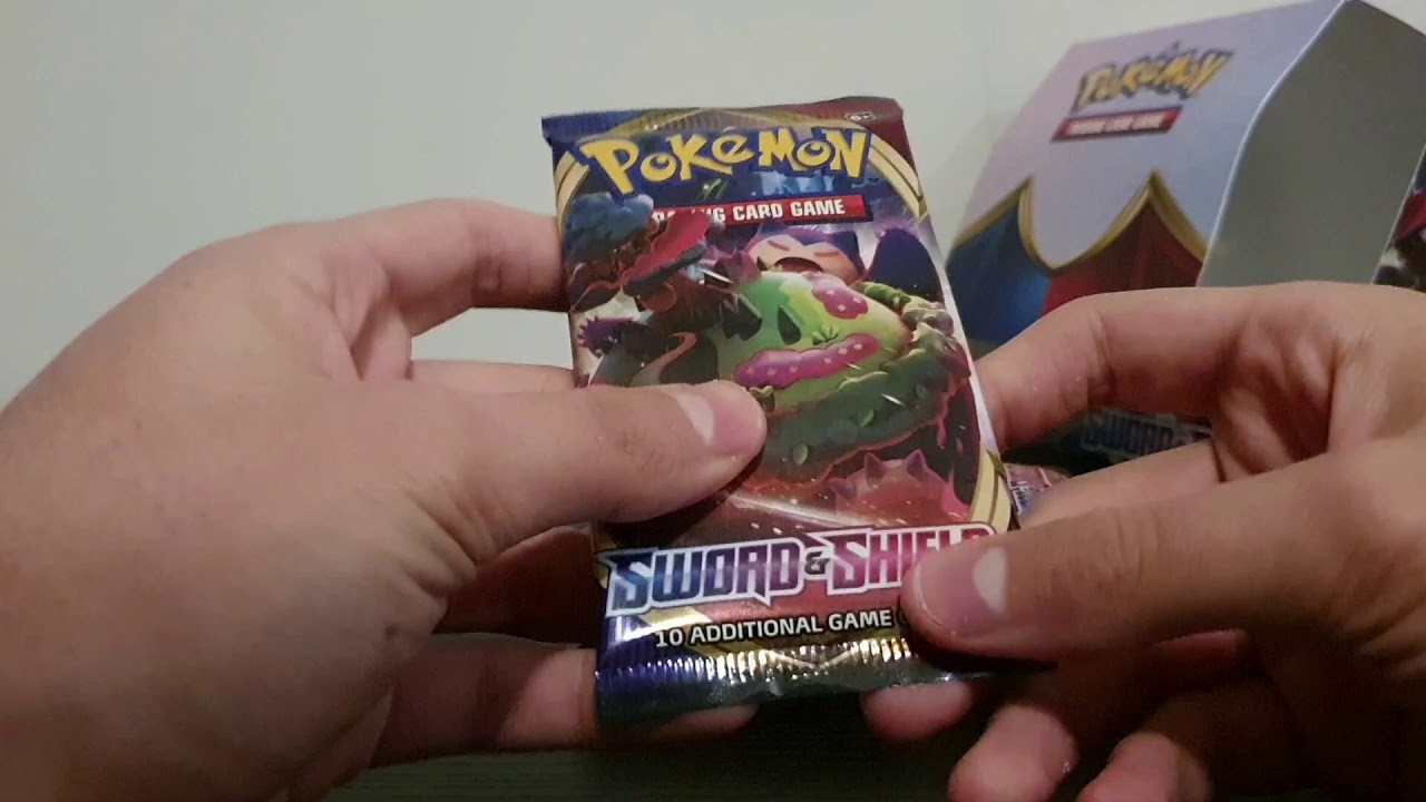 ASMR apertura BOOSTER BOX POKEMON espada y escudo!!! en español (parte ...
