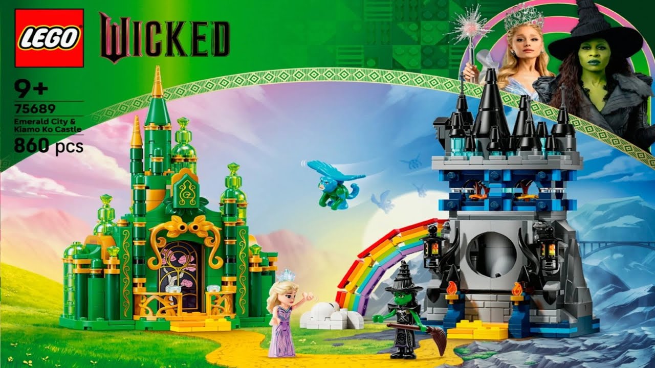 Wicked - Emerald City & Kiamo Ko Castle - Part Two - For Good LEGO instructions