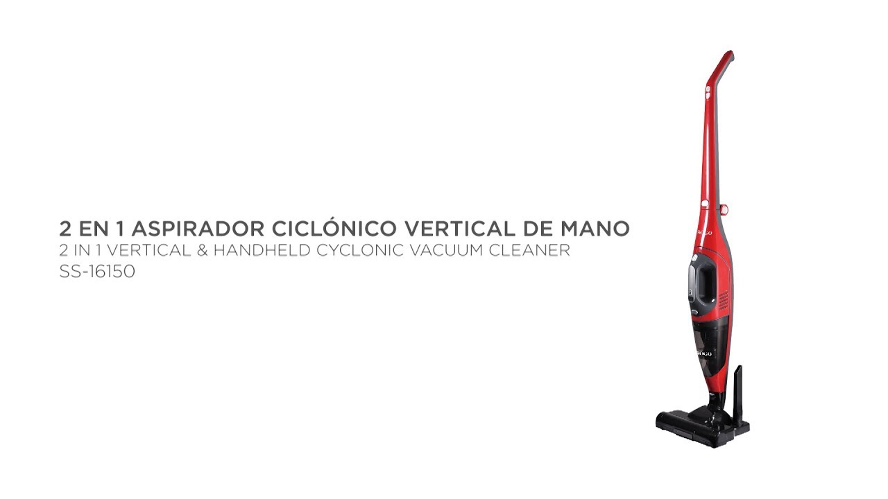 Aspirador vertical recargable 1.0L de Sogo