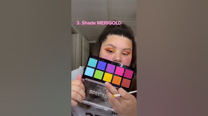 Colorful look with $5 Palette | Profusion