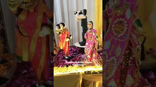 Rukhwat doll set-up for wedding decoration #shorts