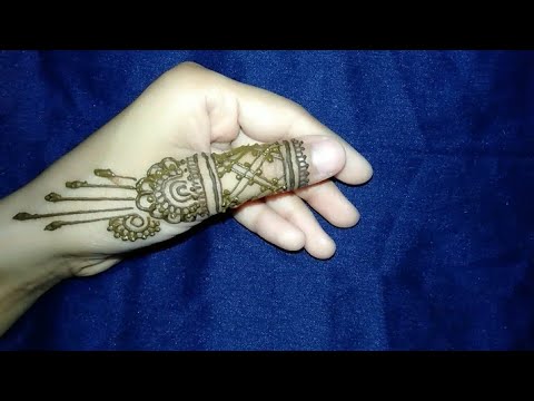 Easy Mehndi Design Mehdi Design Simple Henna Designs Youtube