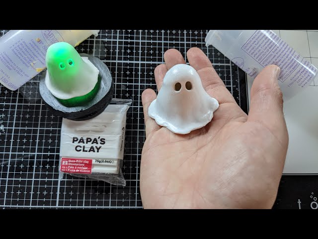 Sculpting with Air Dry Clay: Pumpkin, shaping part 1/2 