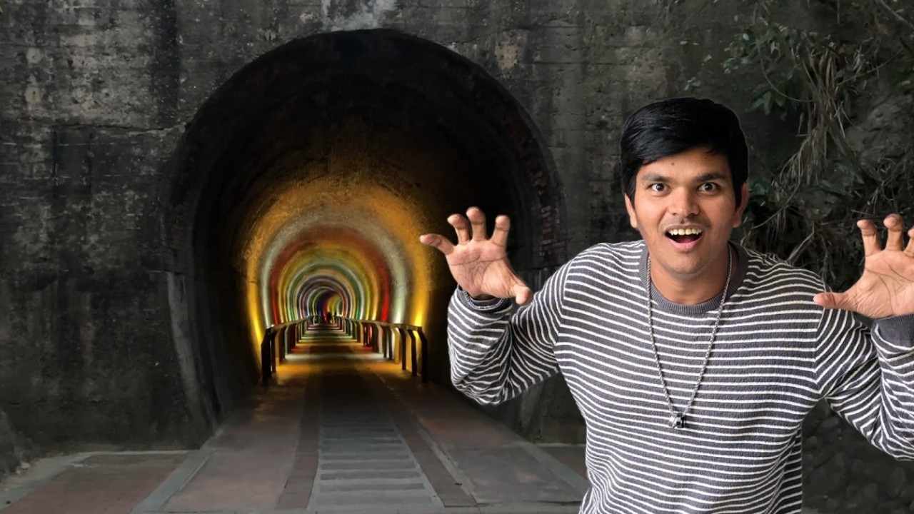 Found Secret Tunnel in Taiwan | Taiwan Vlog | Beach Vlog