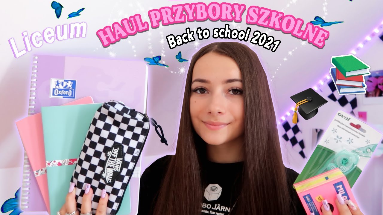 Back to school 2021 HAUL PRZYBORY SZKOLNE
