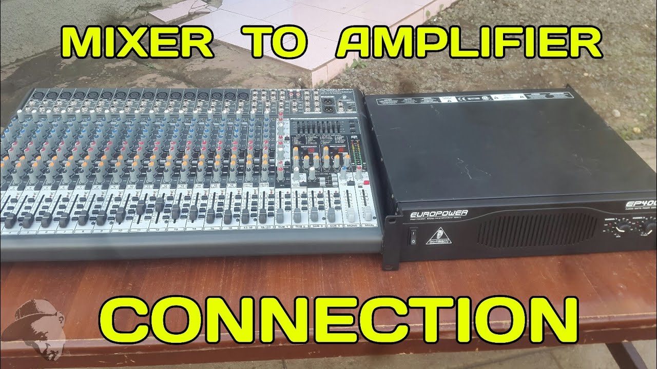 How to Connect Mixer to Amplifier | Sound system Setup - YouTube