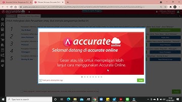 How to Operate Accurate Online Part 1 (Membuat Database Baru dan Input Data Awal)