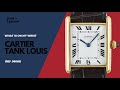 What is on my wrist  cameron barrs personal cartier tank louis ref 96065