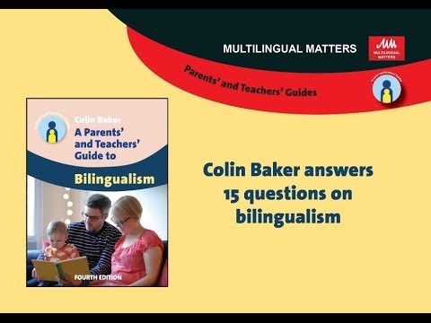 Colin Baker answers 15 questions on bilingualism