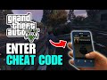 How to enter cheat codes in gta 5 keyboard?