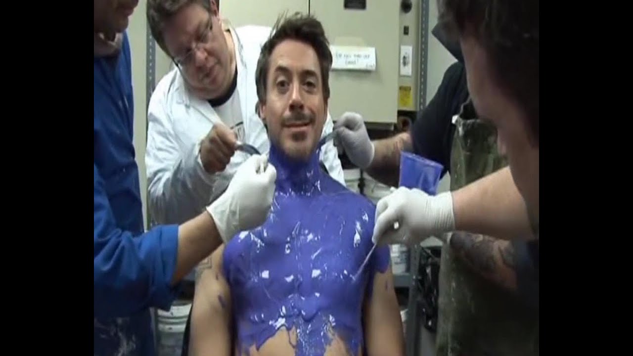 Robert Downey Jr. armadura de 45 kilos