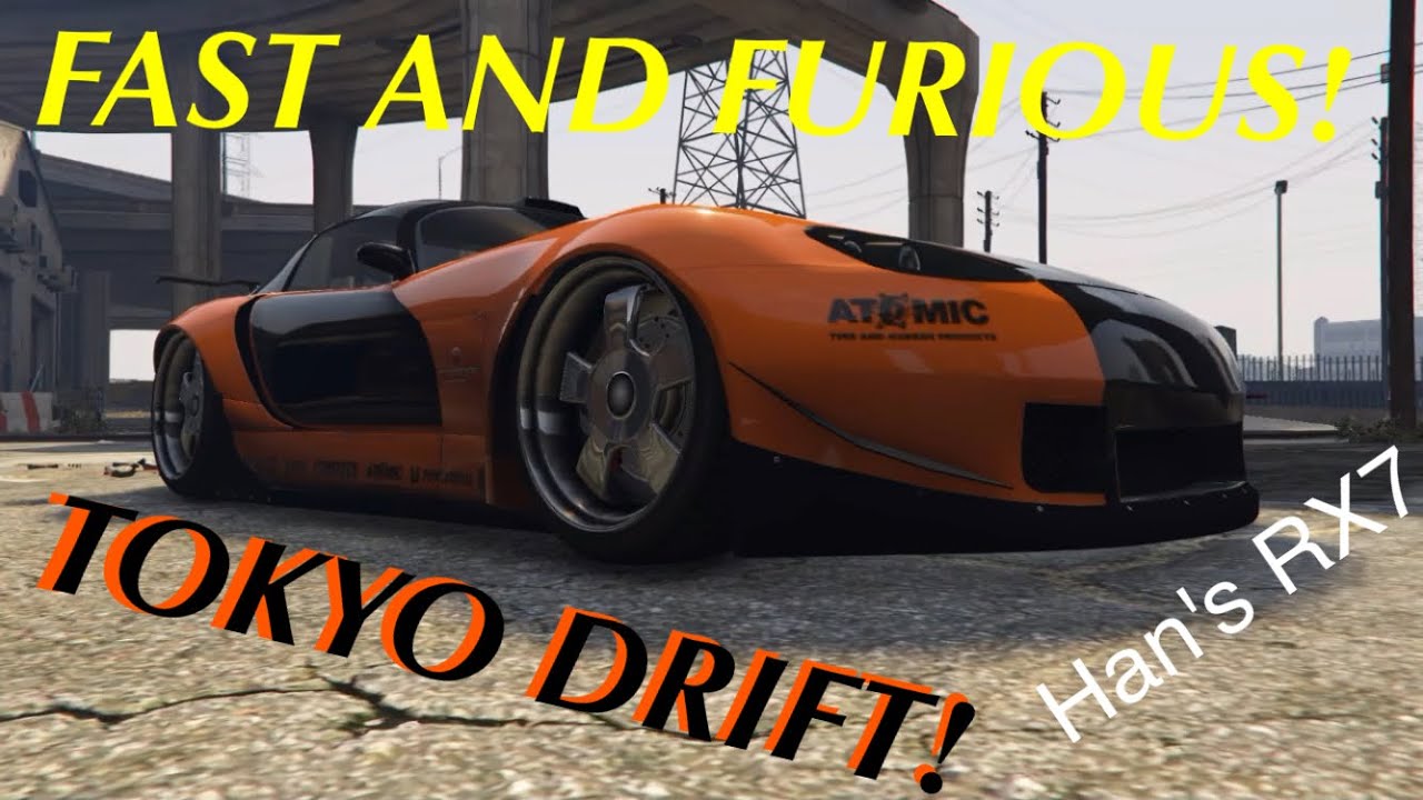 GTA 5 | Tokyo Drift (Han's RX7) - YouTube