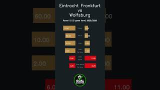 Eintracht Frankfurt vs Wolfsburg