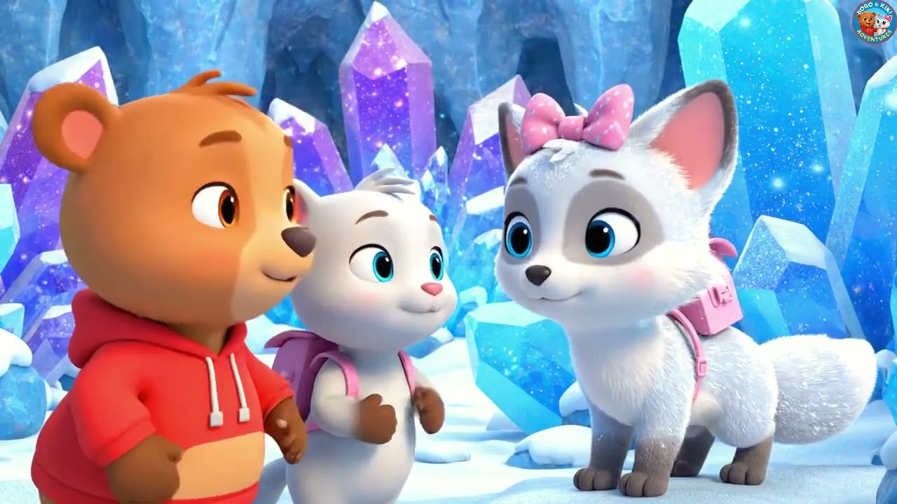 Japanese | スノーサファリアドベンチャー | Snow Safari Adventure | Kids Song