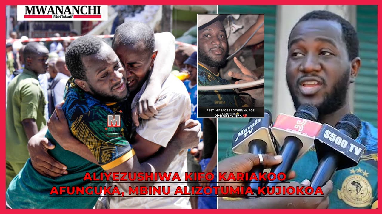 ALIYEJIPIGA PICHA CHINI YA KIFUSI AJALI YA GHOROFA KARIAKOO AELEZA MBINU ALIZOTUMIA KUJIOKOA