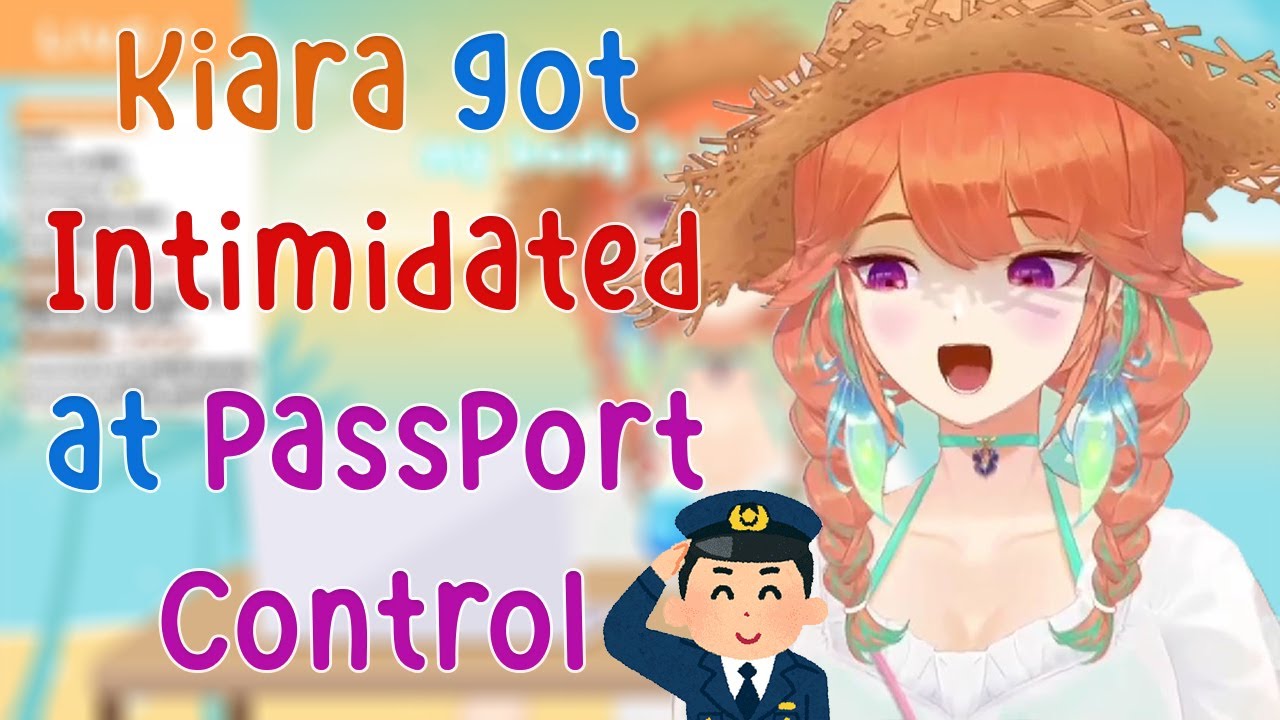 Kiara got Intimidated at Passport Control when Arriving in US