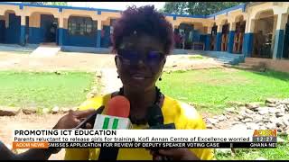Parents reluctant to release girls for training Kofi Annan Centre of Excellence worried (26-4-22)