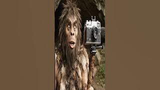 Neanderthal Takes Epic Selfie on a Rock! 😂 | AI Caveman Skit