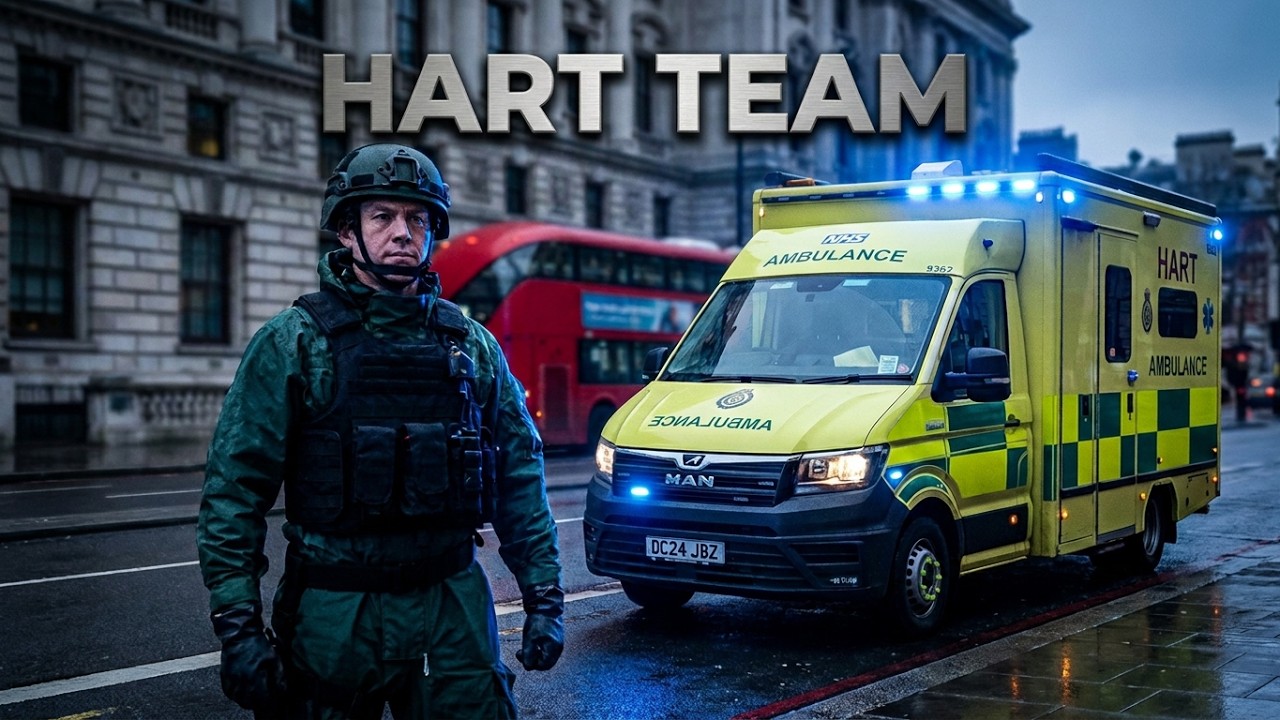 London Ambulance Service Hazardous Area Response Team emergency ...