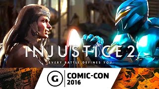 Injustice 2 - Wonder Woman and Blue Beetle Reveal Trailer at Comic-Con 2016