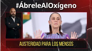 Austeridad para los mensos 📱