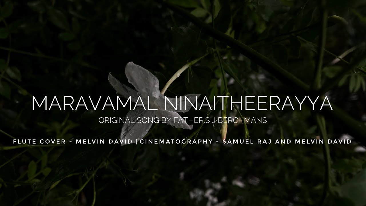 Maravamal Ninaitheerayya   Flute cover  Original Song by Father SJ Berchmans  Melvin David
