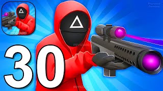 K-Sniper Challenge 3D - Gameplay Walkthrough Part 30 456 Squid Game Sniper Challenge (iOS, Android) screenshot 2