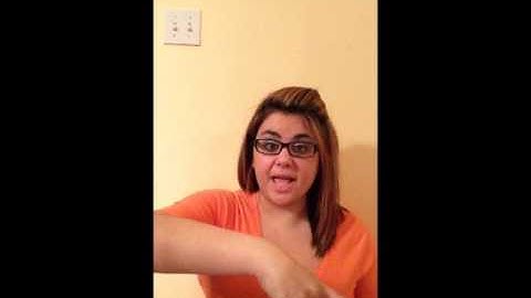 Nicole Spinozza Midterm Expressive Video ASL 102