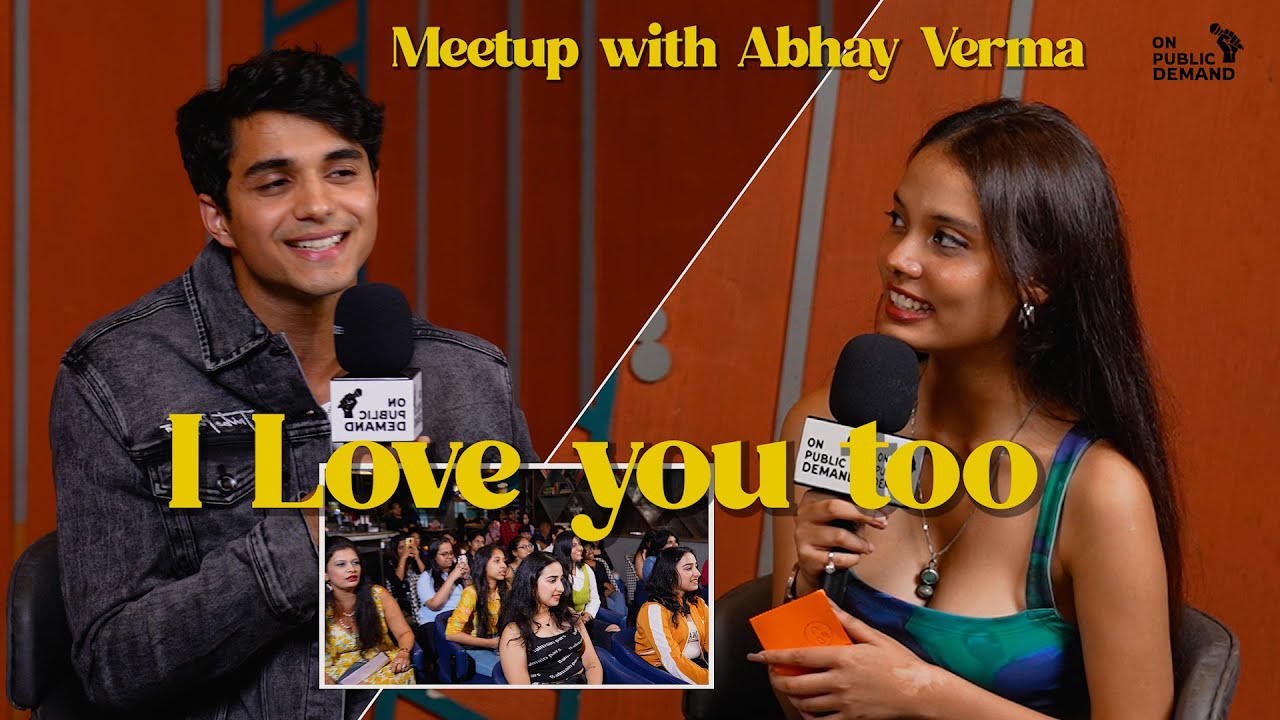 🚨EP:01- Best Fan Meetup Ft. ABHAY VERMA 🚨🙈
