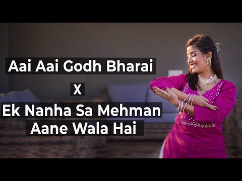 Baby Shower  Godh Bharai Dance Choreography by Nisha V  Aai Aai Godh Bharai X Ek Nanha Sa Mehman