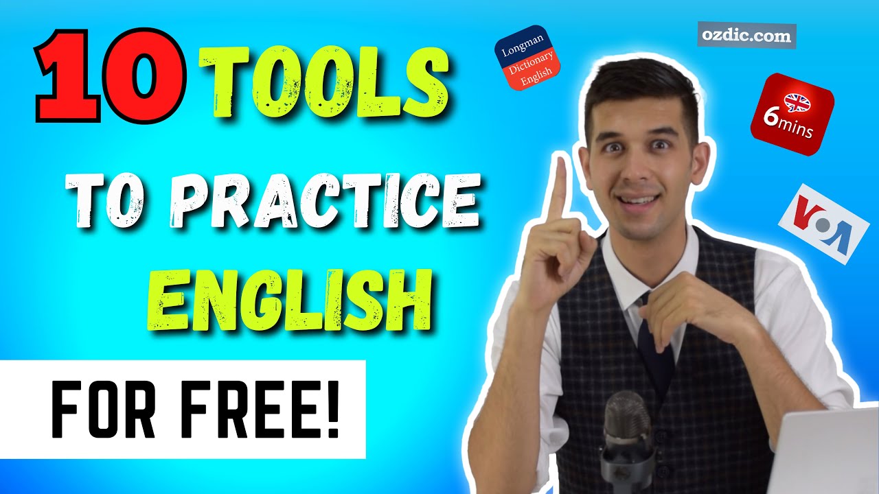 Outline Video 10 Tools To Practice Your English (For Free!)
