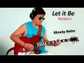 Let it be Guitar solos Version 1