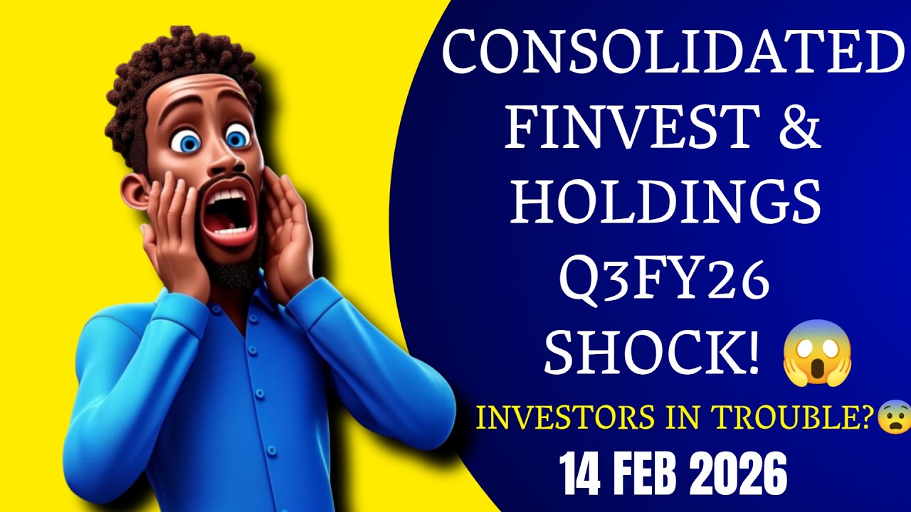 Consolidated Finvest Q3 Results 2026 | Consolidated Finvest Share Latest News