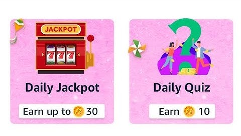 Amazon Daily Jackpot | Fz Coins | 17 January 2023 | Earn 30 Coins | Today Answer Amazon Pay Balance