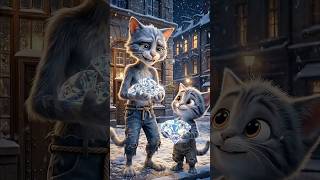 WILL HE GET AWAY WITH THIS?!?😳😱 #cats #stories #animatedstories