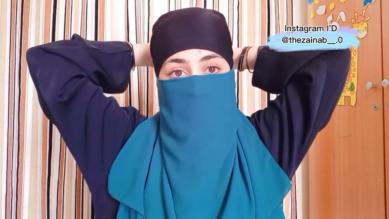 Full coverage hijab tutorial with niqab || Summer special Hijab tutorial || Niqab Tutorial