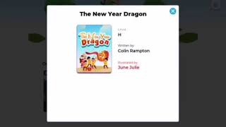The new year dragon