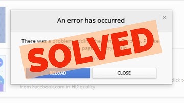 Fix An Error Has Occurred-There Was A Problem Adding The Item To Chrome