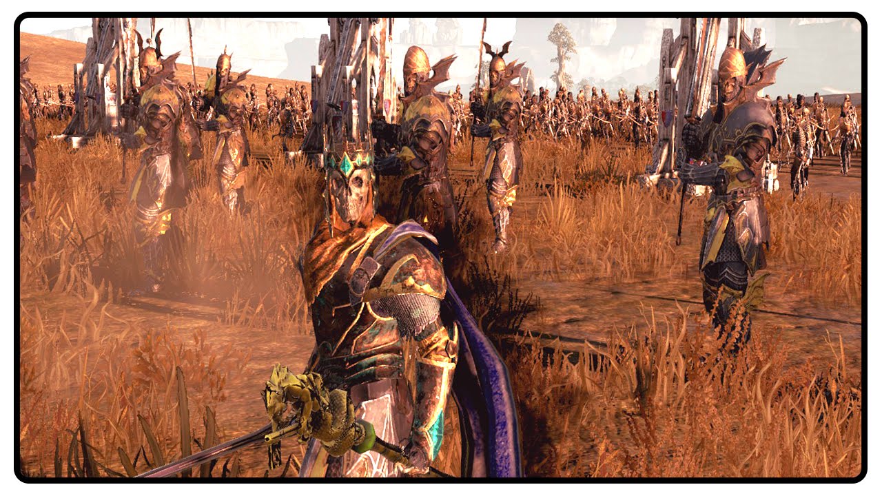 Tomb Kings Total War Warhammer Mod Gameplay Youtube