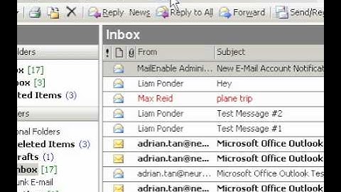 Microsoft Office Outlook 2003 Send and receive messages