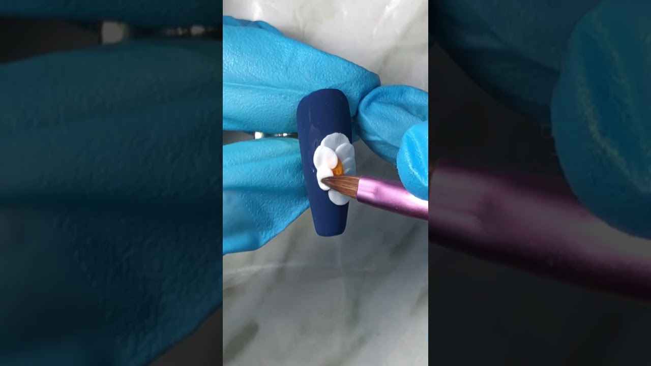 3D Acrylic Flowers | Nail Art | Acrylic Nails 