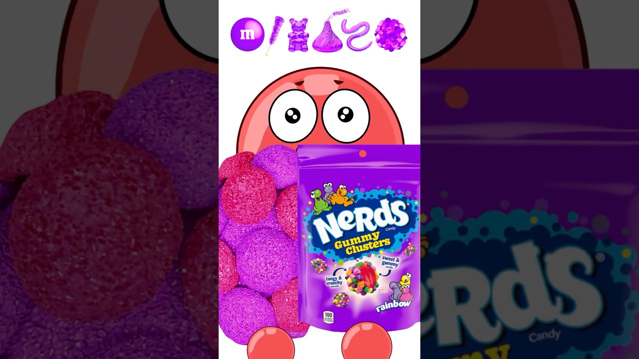 Giant Purple Candy ASMR!? 🤤 - Red Ball 4 Animation (w/ @LukeDidThat ) 