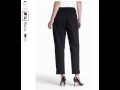 Eileen Fisher Organic Stretch Cotton Twill Ankle Pants | Shoppersfeed