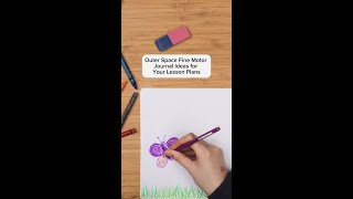 Outer Space Fine Motor Journaling Ideas