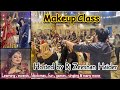 Rj zeeshan haider hosting makeup claas  mega event  fun  singing 