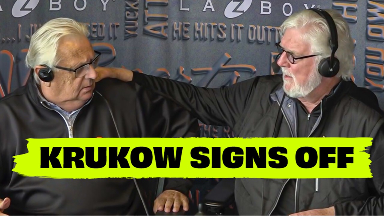 Mike Krukow Signs Off For the Final Time | Heartfelt Message to Kuiper and Giants Fans