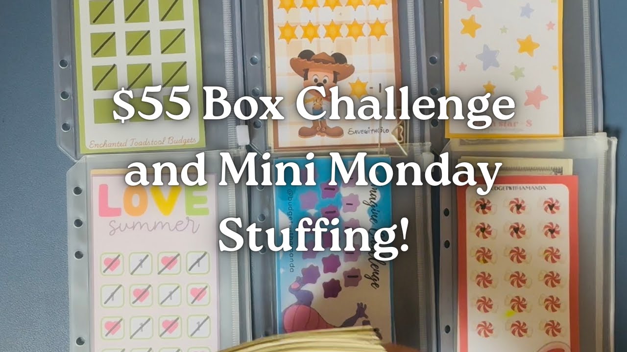$55 Box Challenge and Mini Monday Stuffing!